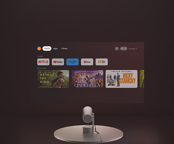Geen extra apparaten nodig met XGIMI