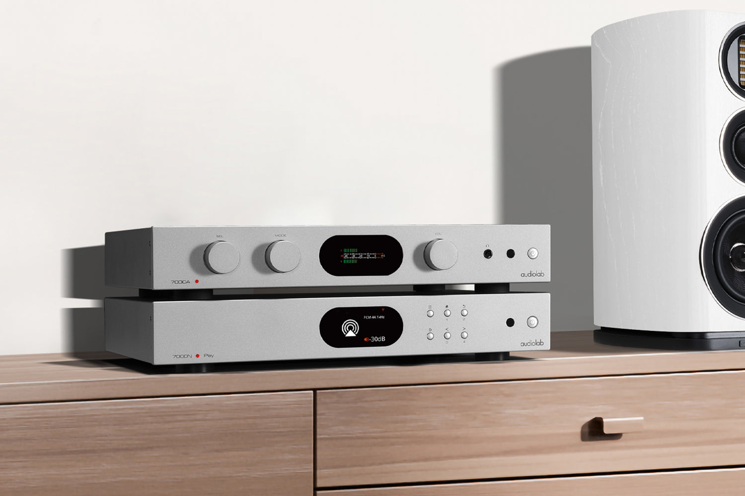 Audiolab 7000N Play Zilver