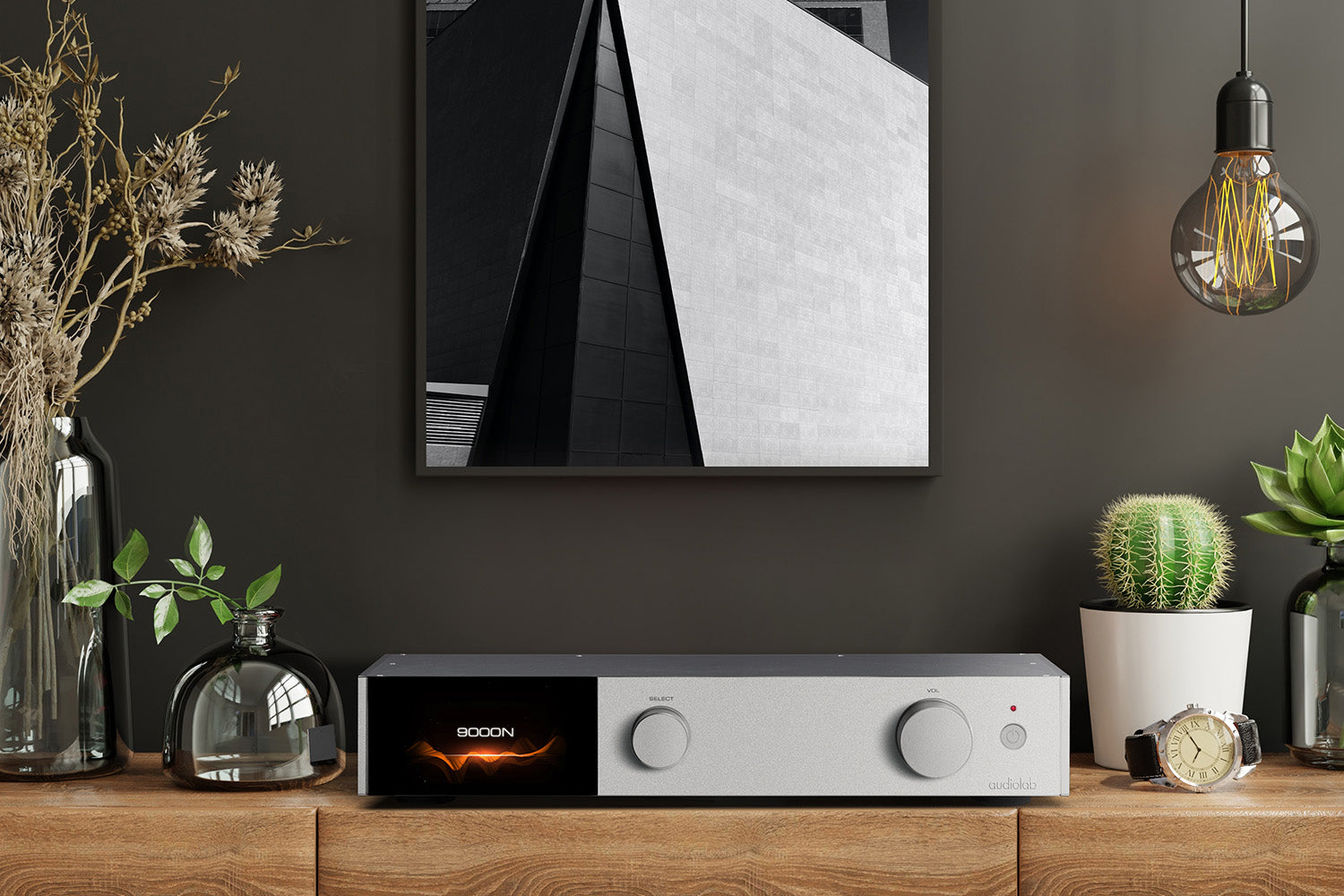 Audiolab 9000N Zilver