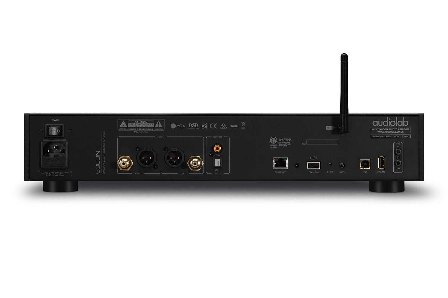 Audiolab 9000N Zwart