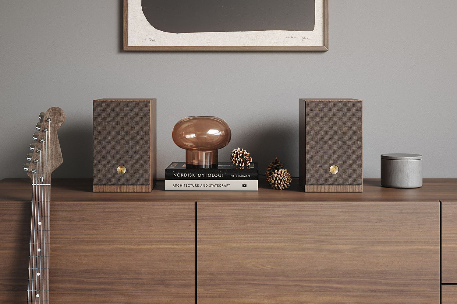 Audio Pro A28 W Walnoot