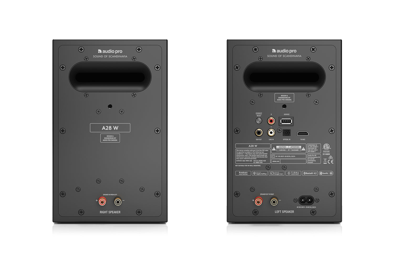 Audio Pro A28 W Zwart