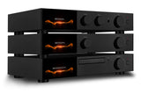 Audiolab 9000A + 9000CDT + 9000N Zwart