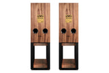 Wharfedale Super Linton + Stands Walnoot